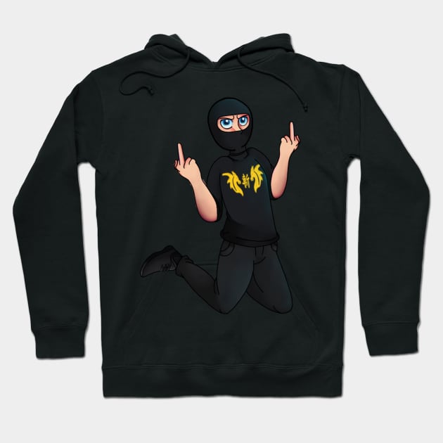 Ninja Brian Hoodie by ASinglePetal